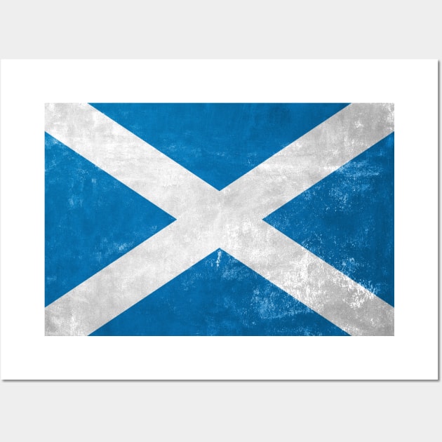 Scotland Flag Wall Art by Madrok